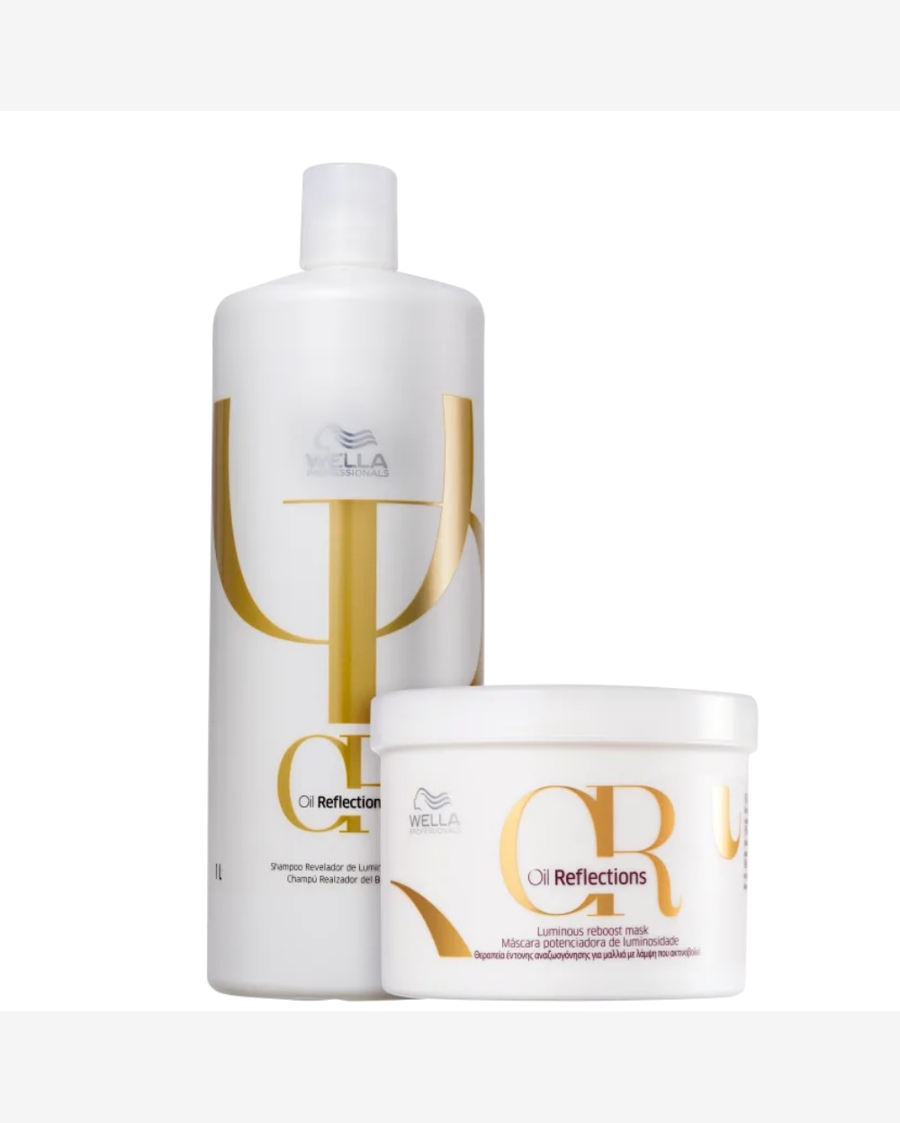 Wella Oil Reflections Shampoo 1 lt + Mask 500ml