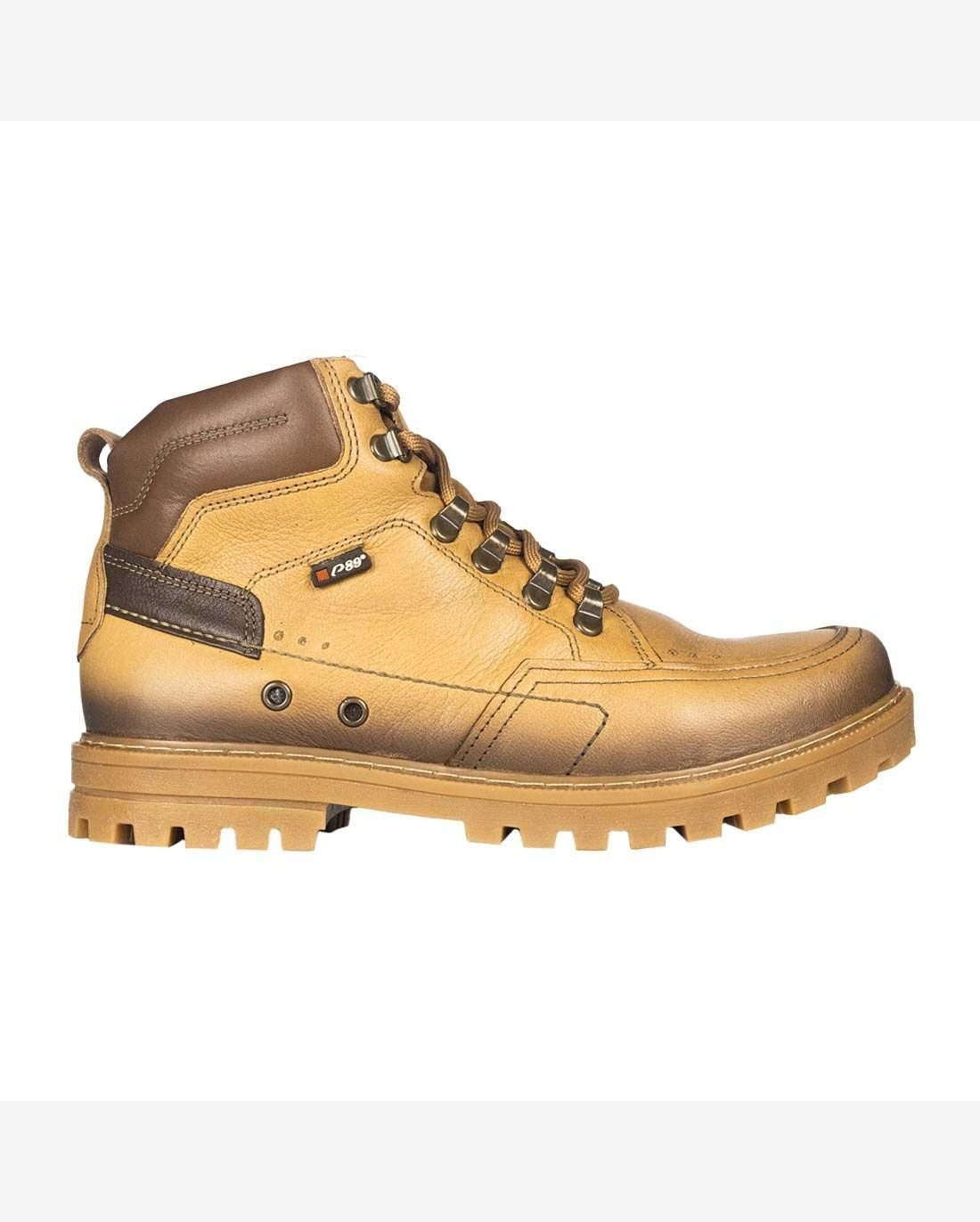 Bota Pegada Coturno Ilhós Metal Recortes