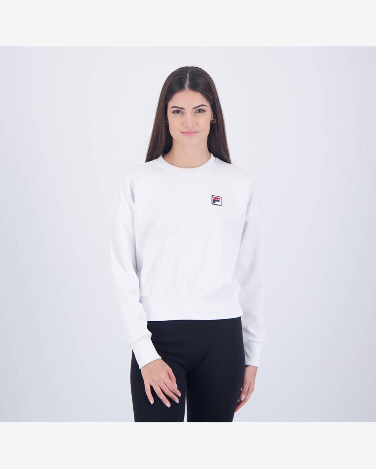 Riachuelo Moletom Fila Line Fbox II Feminino Branco