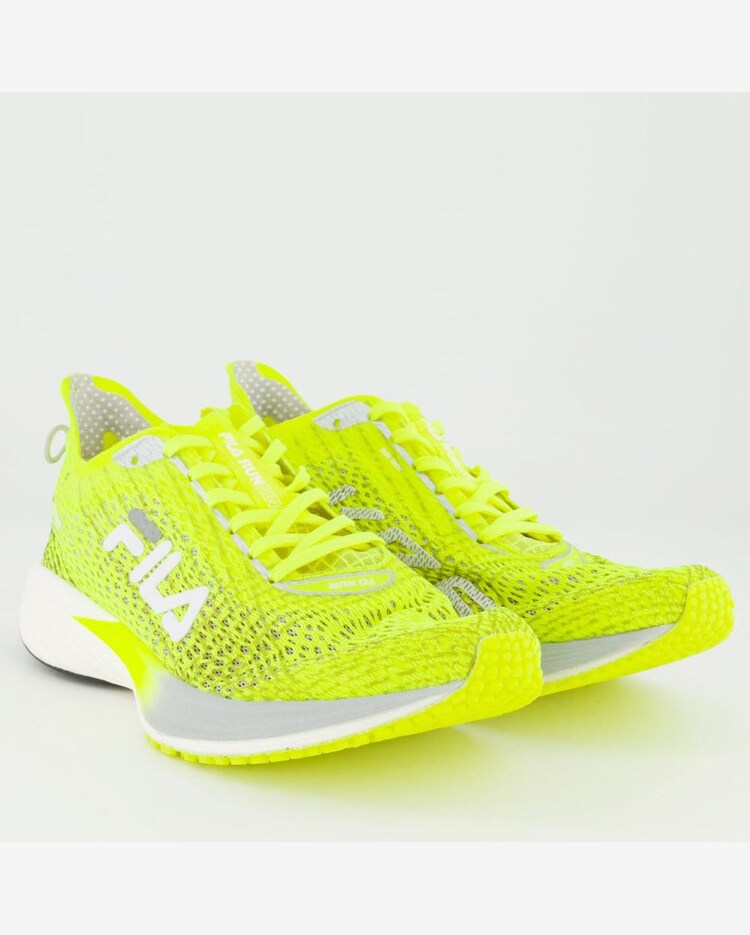 Tênis Fila KR6 Feminino Verde Limão e Branco Riachuelo