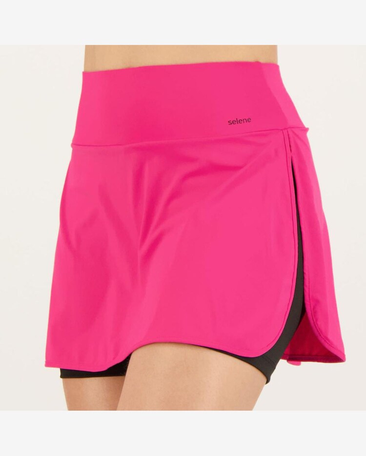 Riachuelo Shorts Saia Selene Fitness Feminino Pink