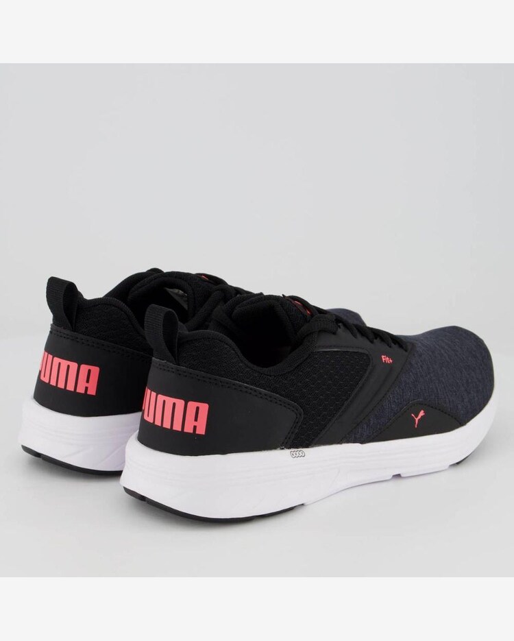 Tênis Puma NRGY Comet I Feminino Preto e Rosa Riachuelo