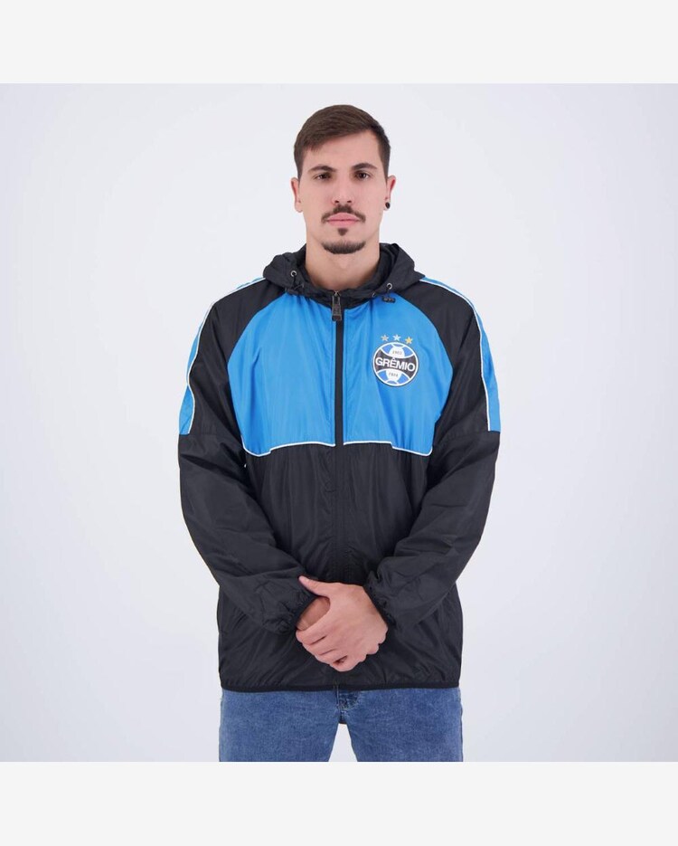 Riachuelo Jaqueta Grêmio Corta Vento Cutts Preta