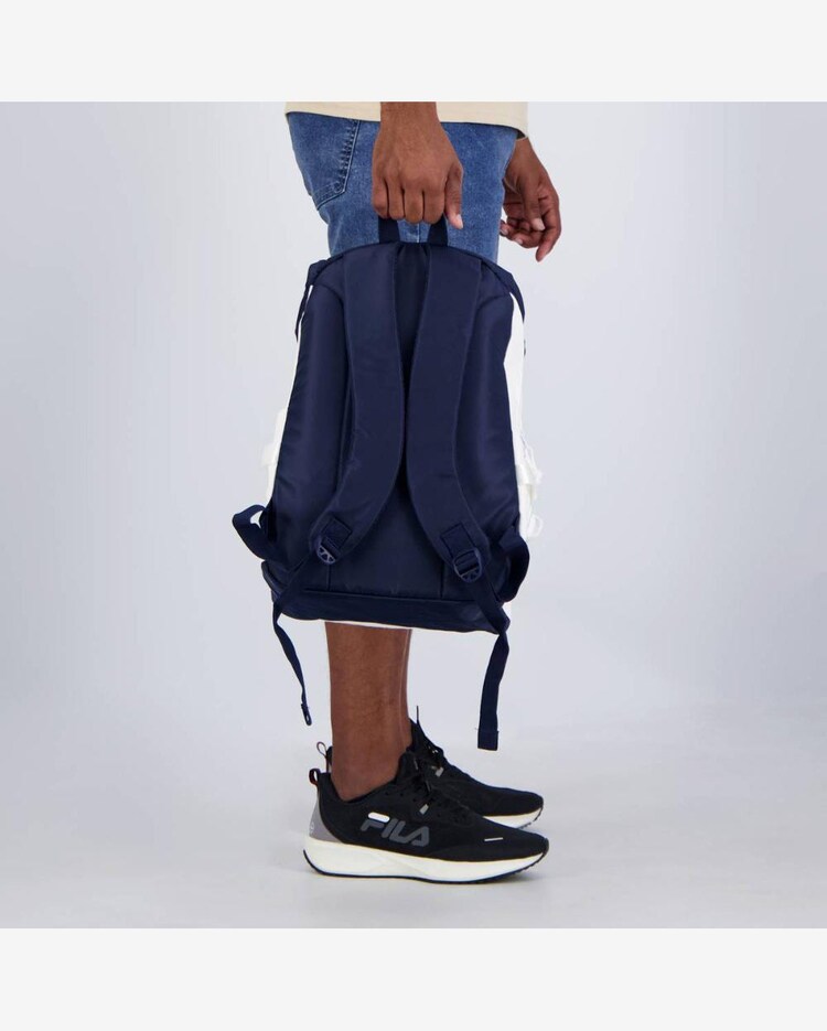 Riachuelo Mochila Fila Icon Branco e Marinho