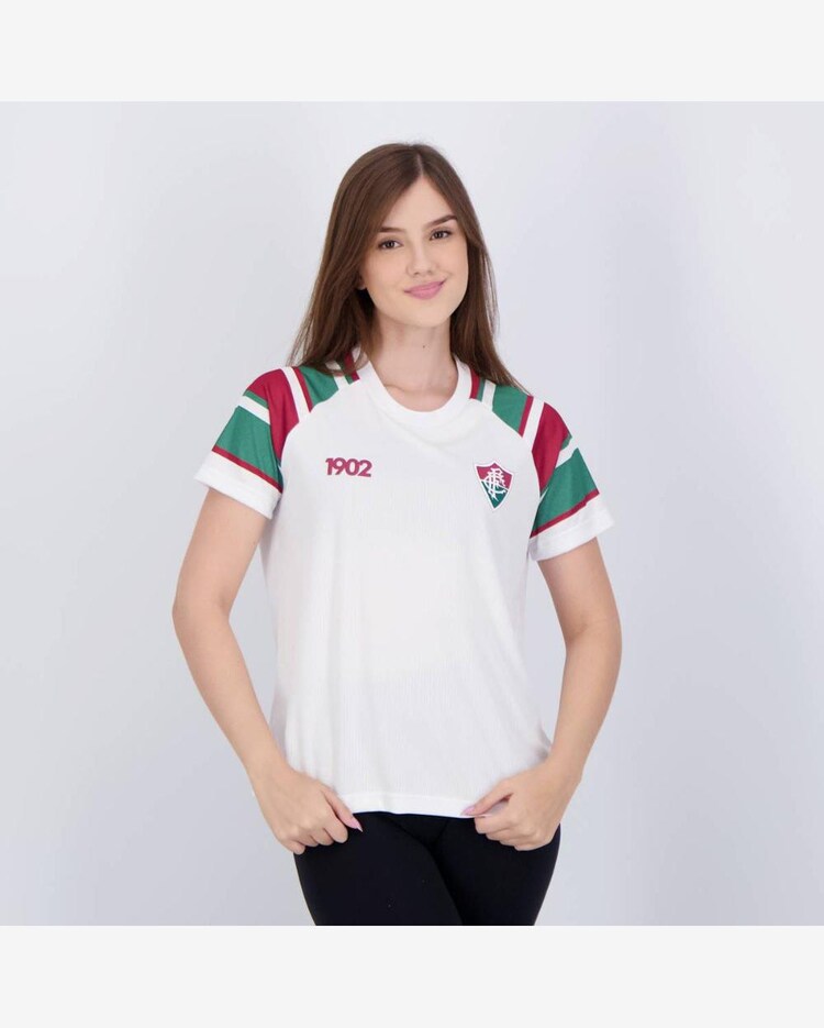 Camisa Fluminense Nascer Feminina Branca
