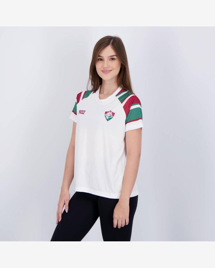 Camisa Fluminense Nascer Feminina Branca