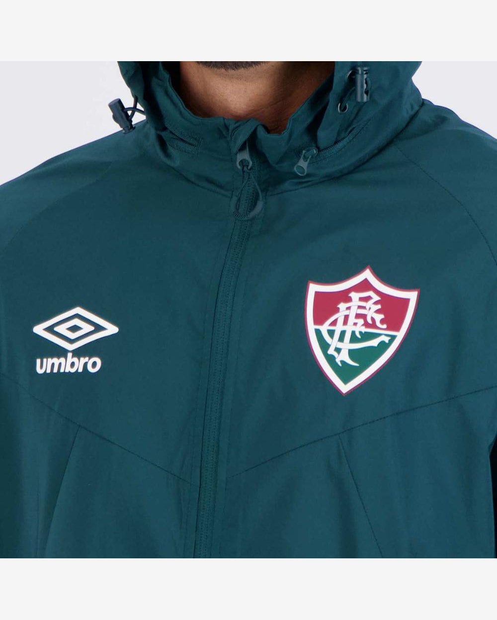 Riachuelo Jaqueta Umbro Fluminense Treino 2024 Verde