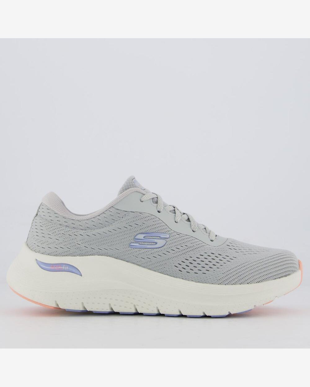Tênis Skechers Arch Fit Feminino Cinza Riachuelo