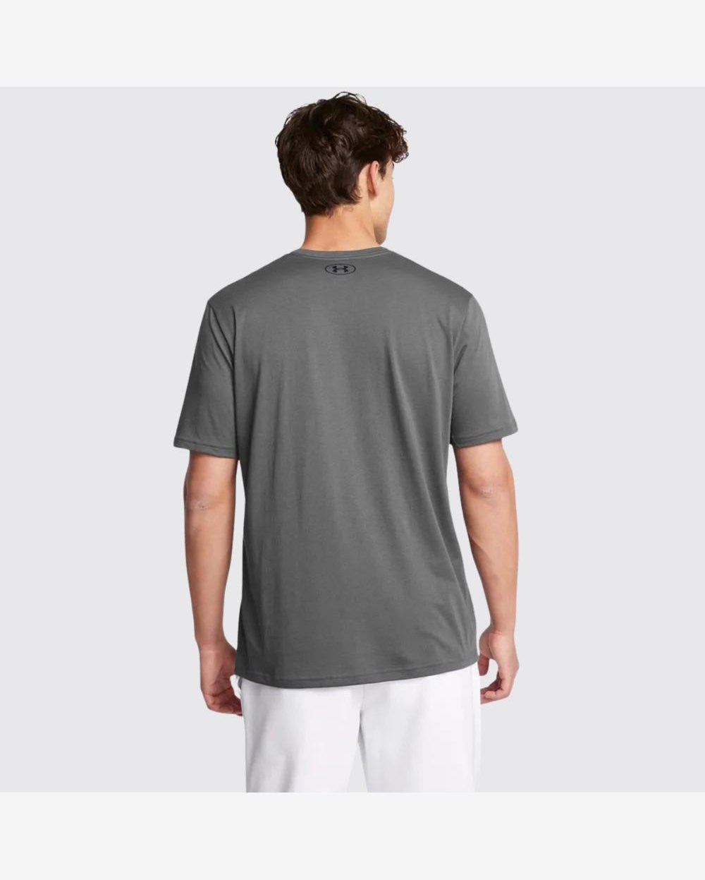 Camiseta Under Armour Left Chest SS Cinza