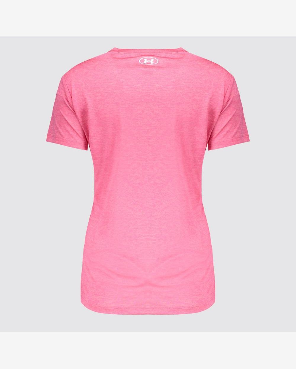 Camiseta Under Armour Tech Twist Feminina Rosa Mescla