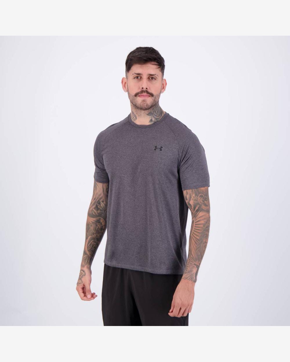 Camiseta Under Armour Tech 2.0 SS Cinza