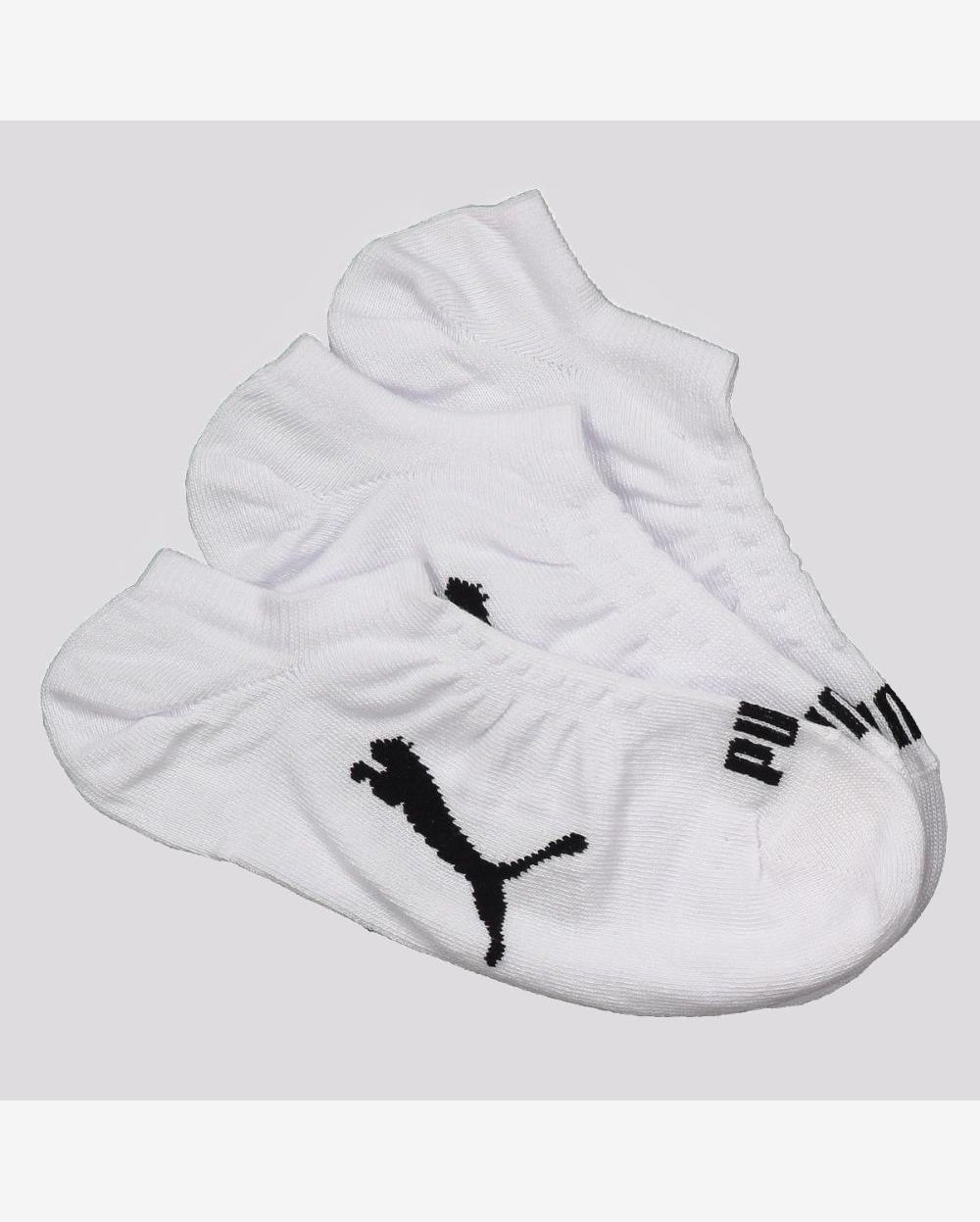 Kit Meia Puma Sapatilha Invisível 3 Pares Feminina