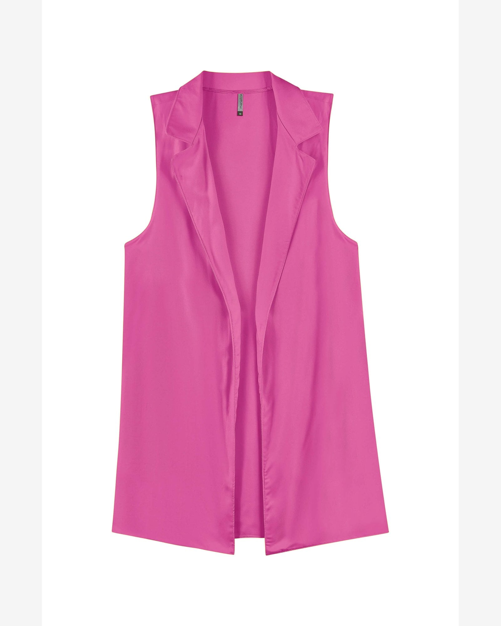 Riachuelo Colete Feminino Alongado Marialícia Rosa