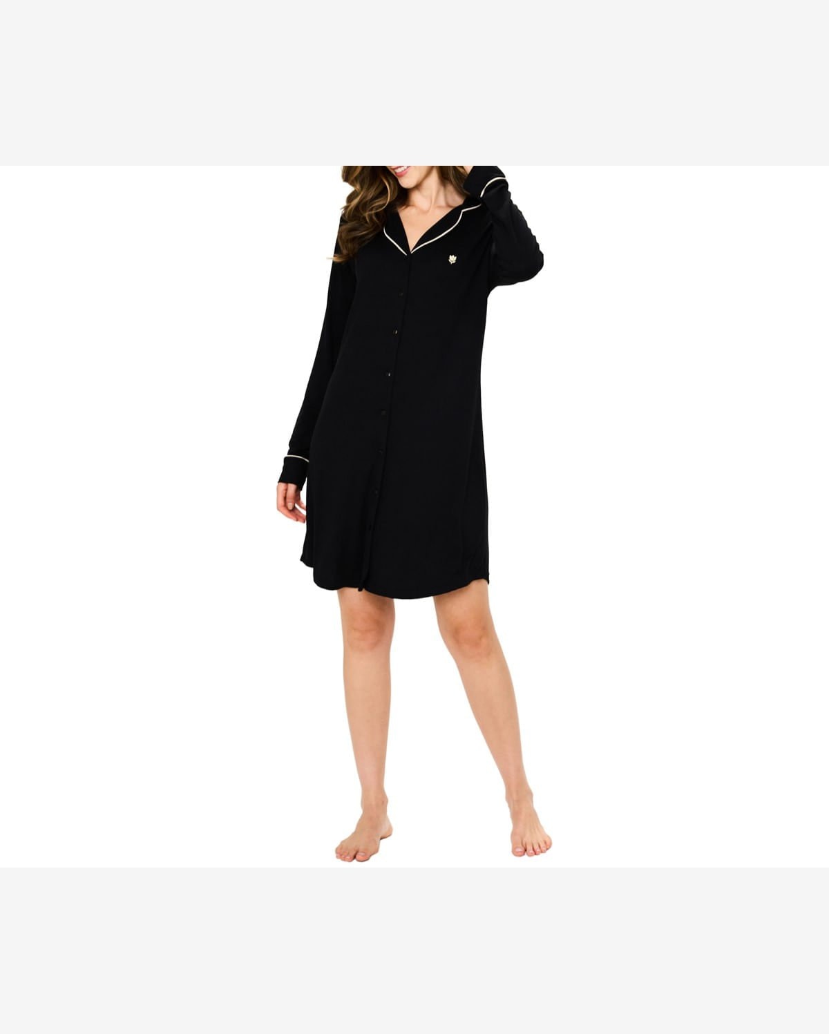 Camisão Podiun 246124 Feminino Aberto Viscolycra T. P/GG