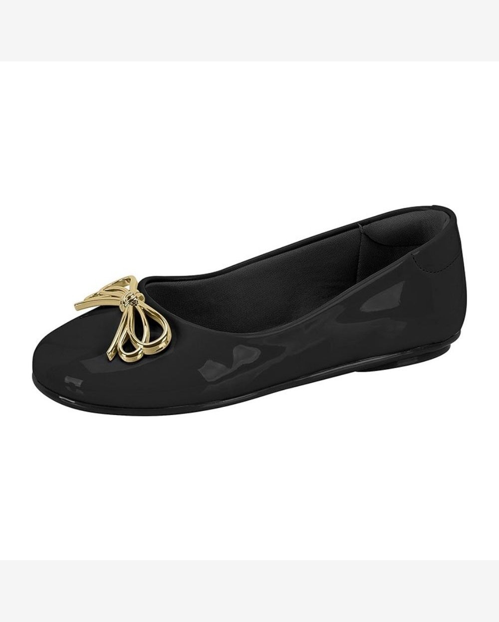 Sapatilha Infantil Verniz Preto Molekinha 2083.1142