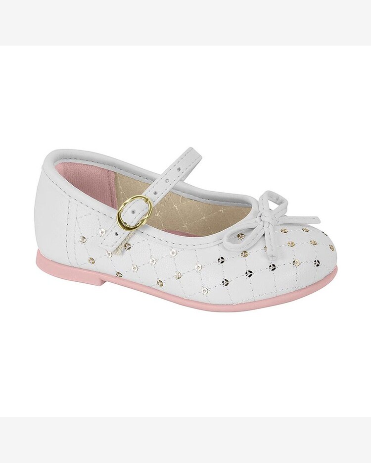Riachuelo Sapatilha Infantil Feminina Boneca Branco Molekinha