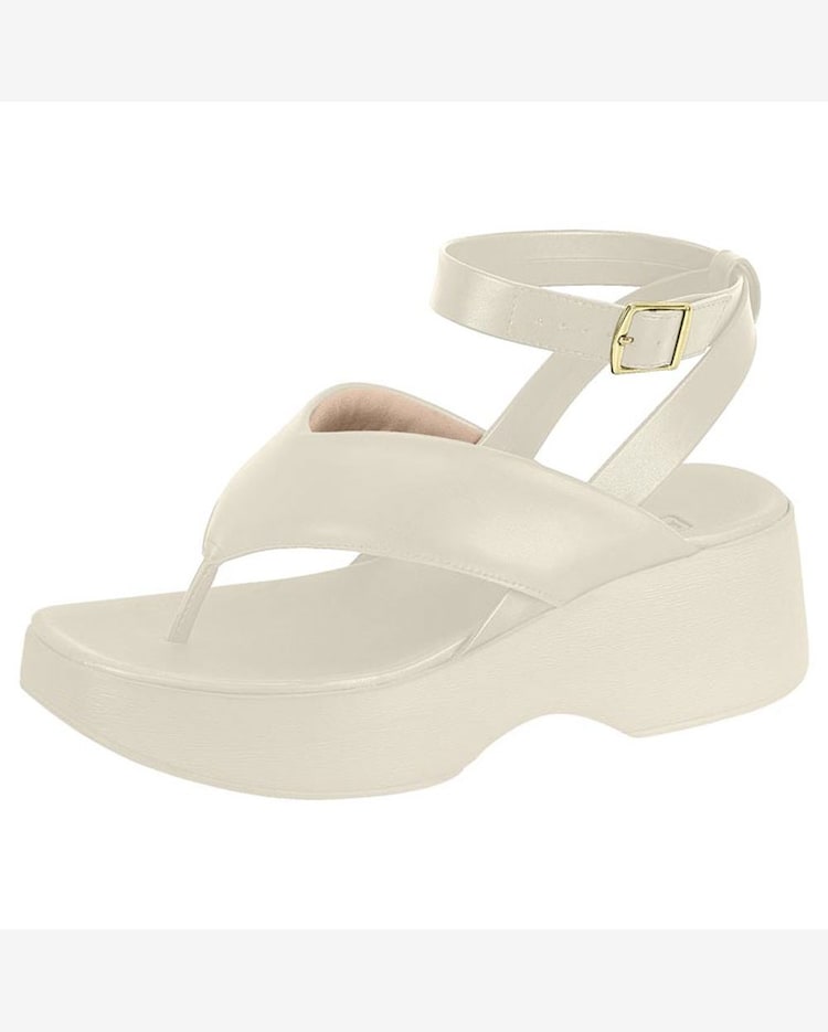 Vizzano Anabela SandÃ¡lia Feminina Flatform Quiz Sandália Feminina