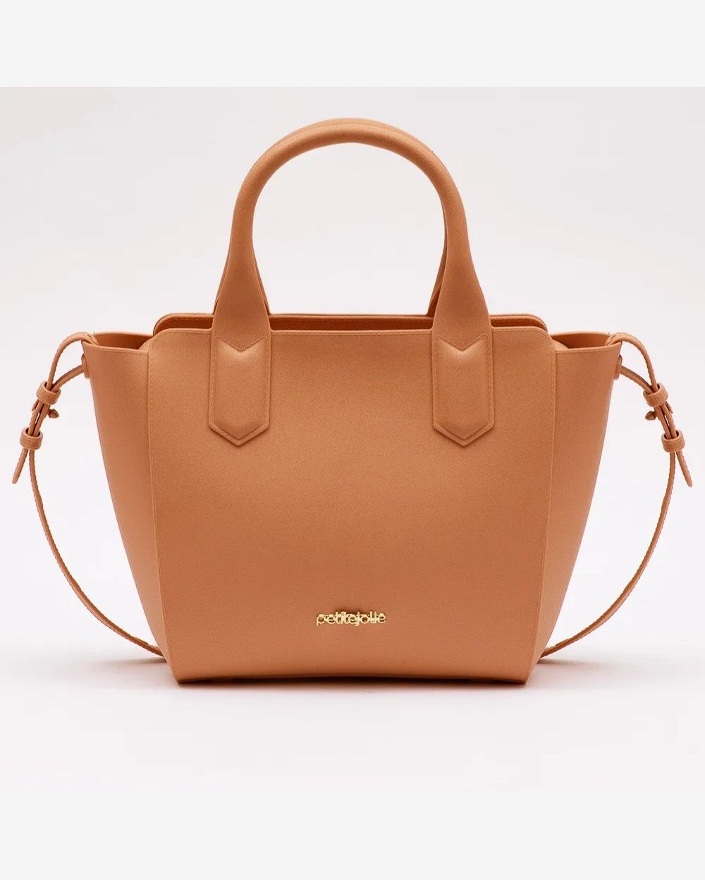 Bolsa Feminina Tiracolo Shape III Doce de Leite Petite Jolie PJ3939III