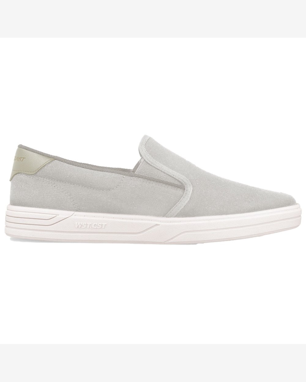 Tênis Casual Slip On Masculino Cult Off Grey West Coast WC-110