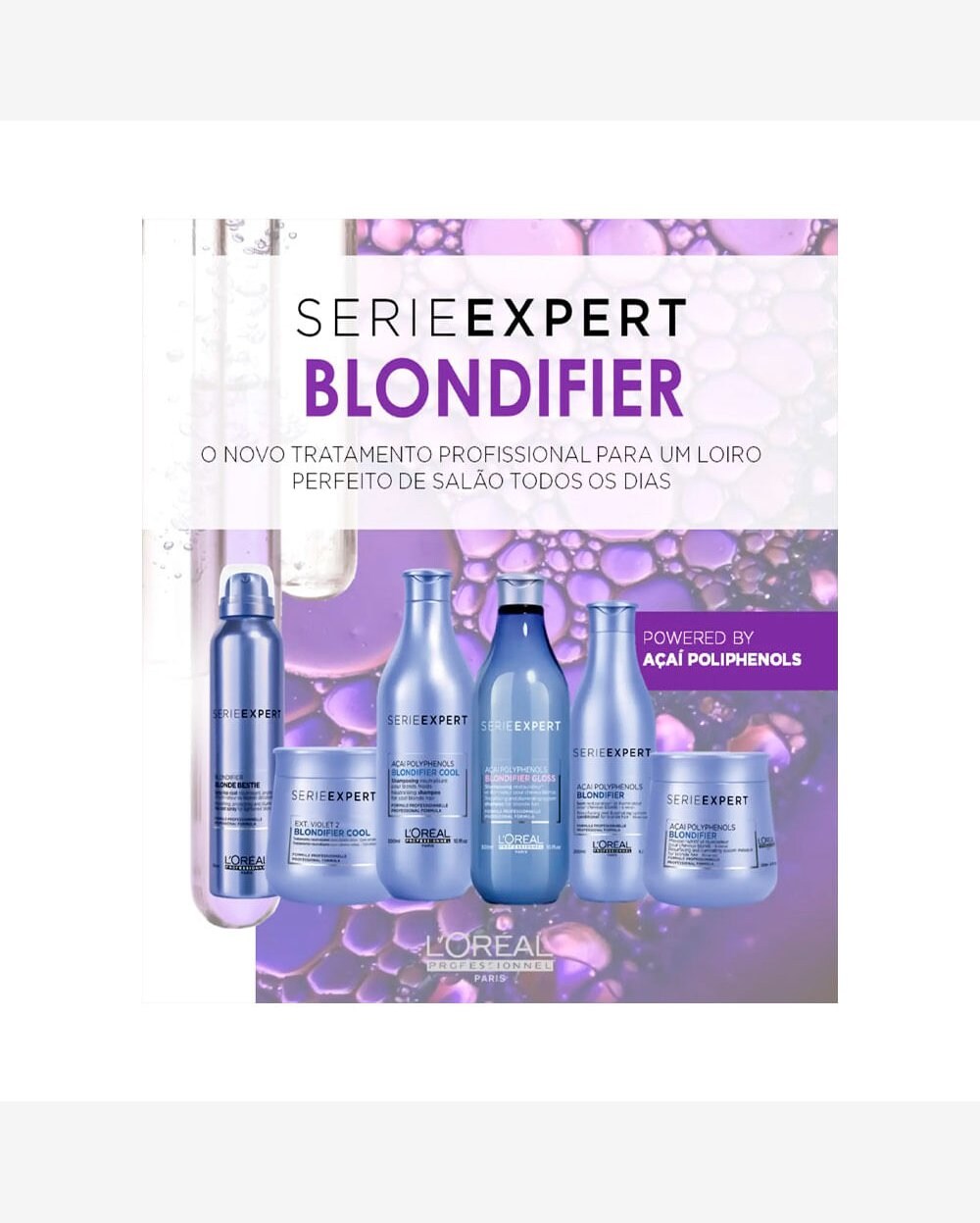 L'Oreal Professionnel Serie Expert Blondifier Cool Shampoo, 10.1fl.oz