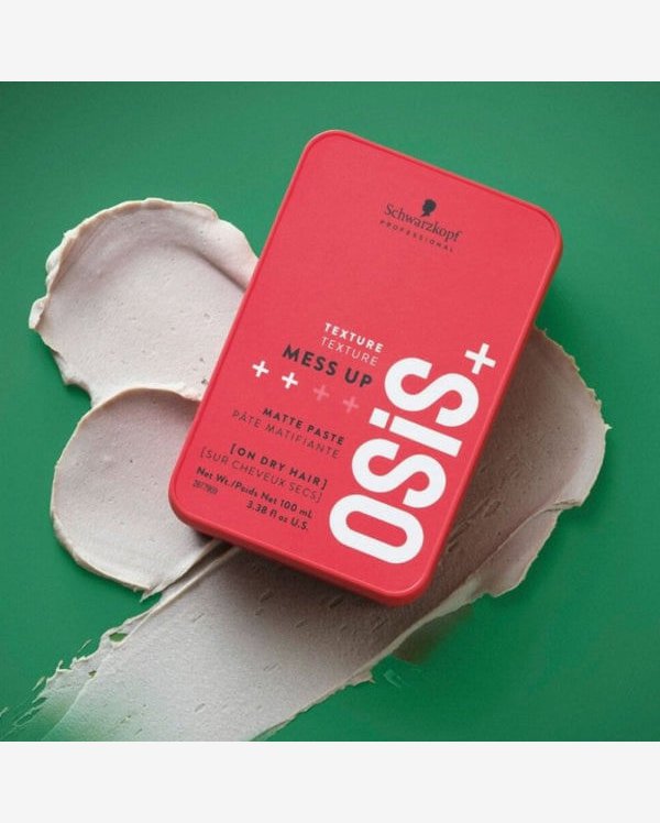 Schwarzkopf Professional Osis Mess Up Texture Paste Matte - Pasta De Fixação 100ml