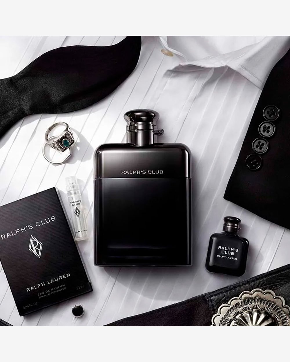 Kit Ralph Lauren Ralphs Club 2024 Eau de Parfum - Perfume Masculino 100ml + Travel size 10ml
