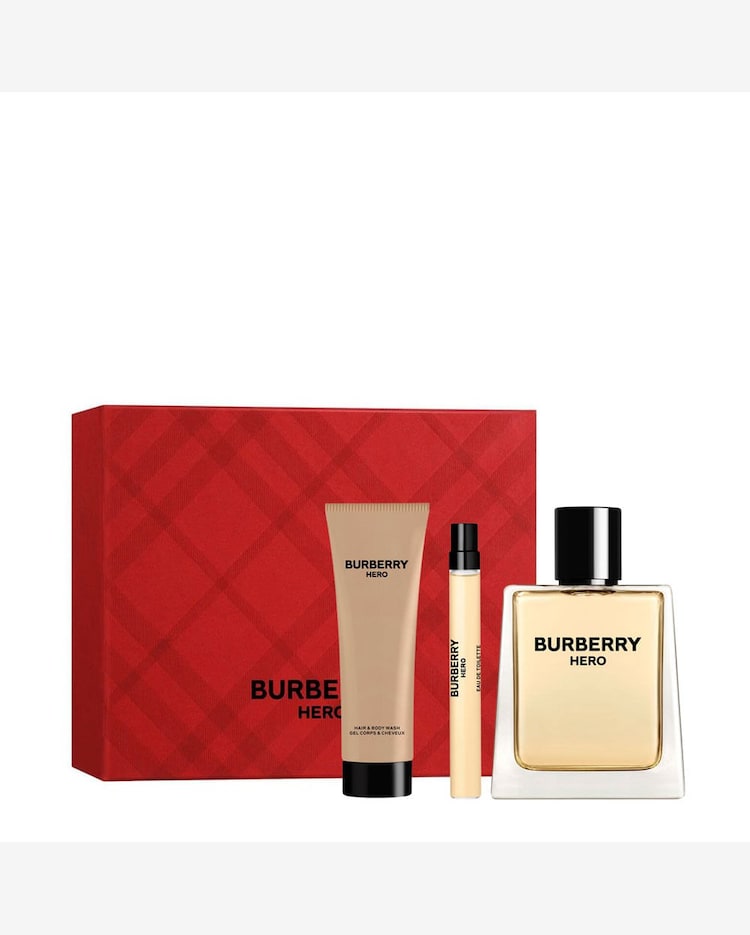 Kit Burberry Hero Masculino Eau de Toilette 100ml Shower Gel 75ml  Miniatura 10ml Riachuelo