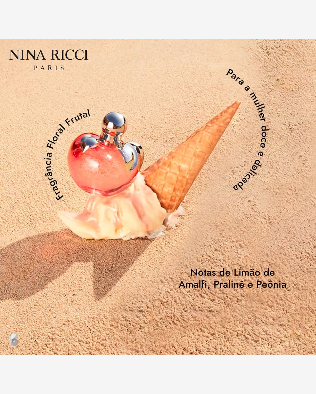 Perfume Feminino Nina de Nina Ricci Edt 50ml