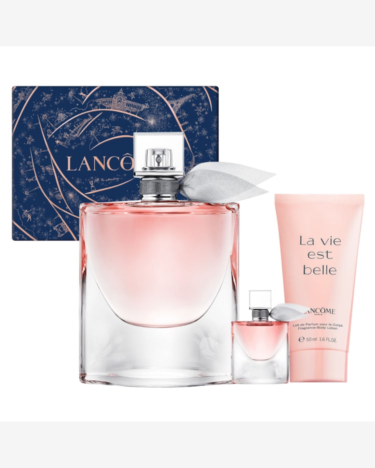 Kit Perfume Feminino La Vie Est Belle EDP de Lancôme 100ml Body Lotion  50ml Miniatura