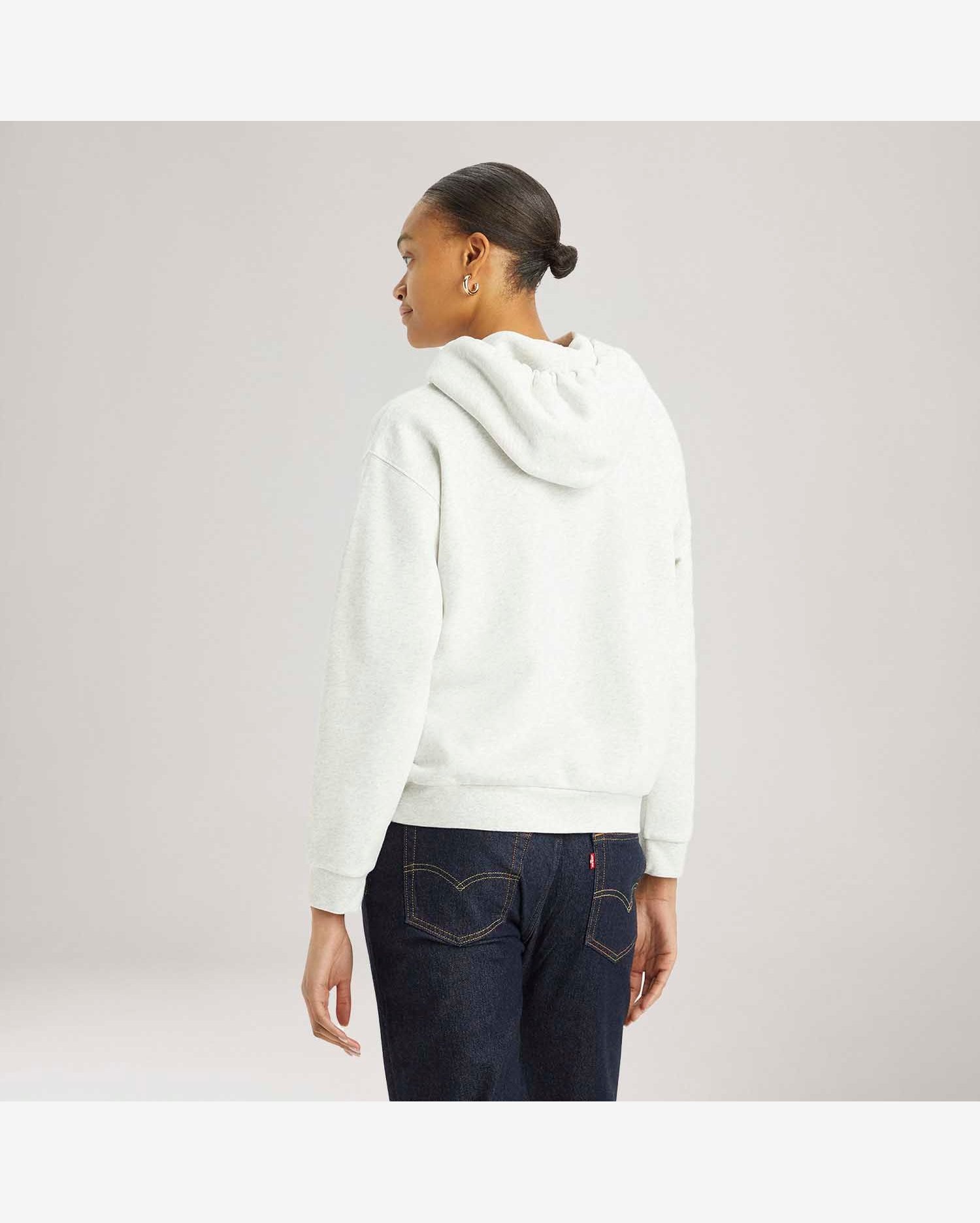 Moletom Levi's® Everyday Hoodie com Capuz Cinza