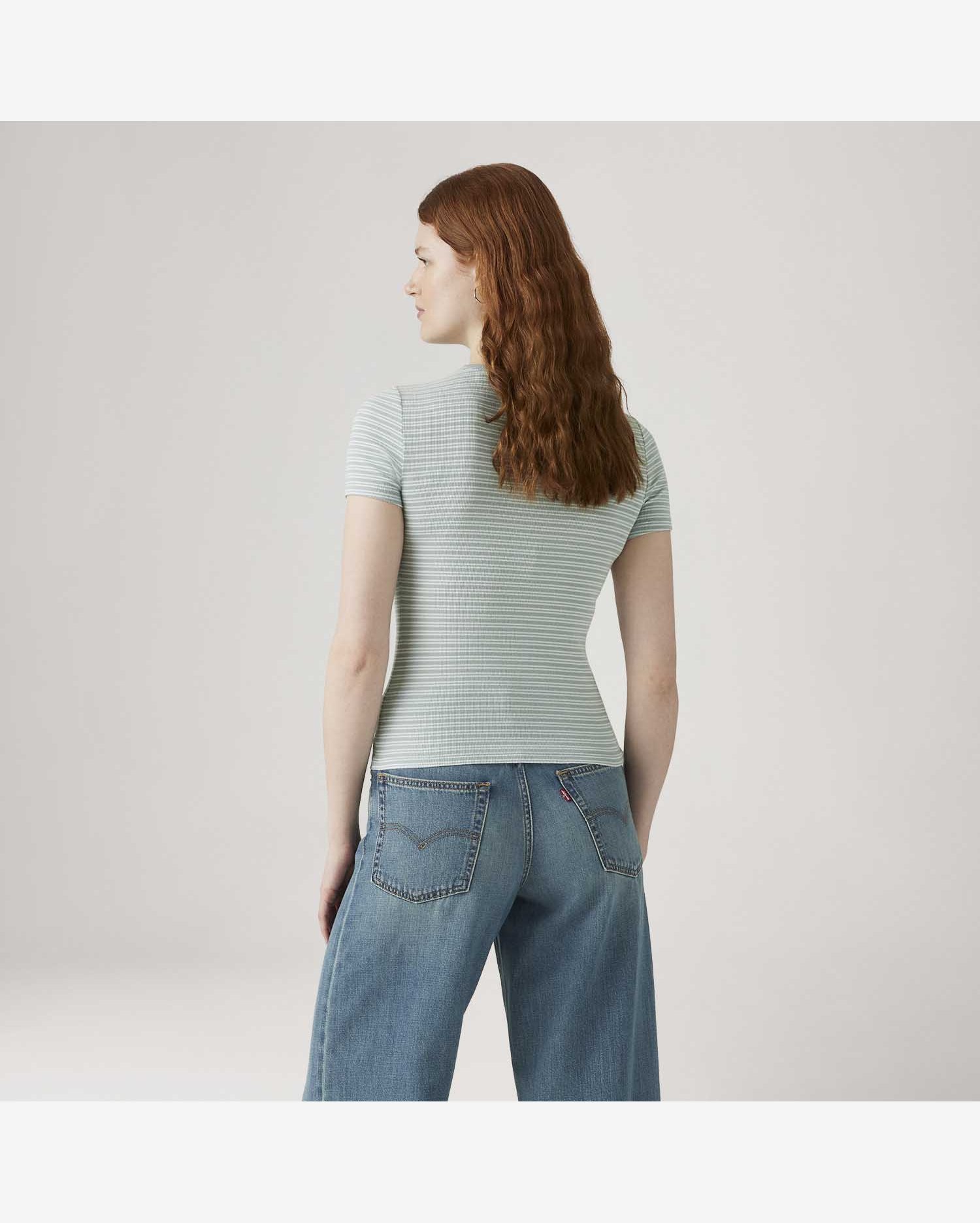 Camiseta Levi's® Hayes Azul Manga Curta
