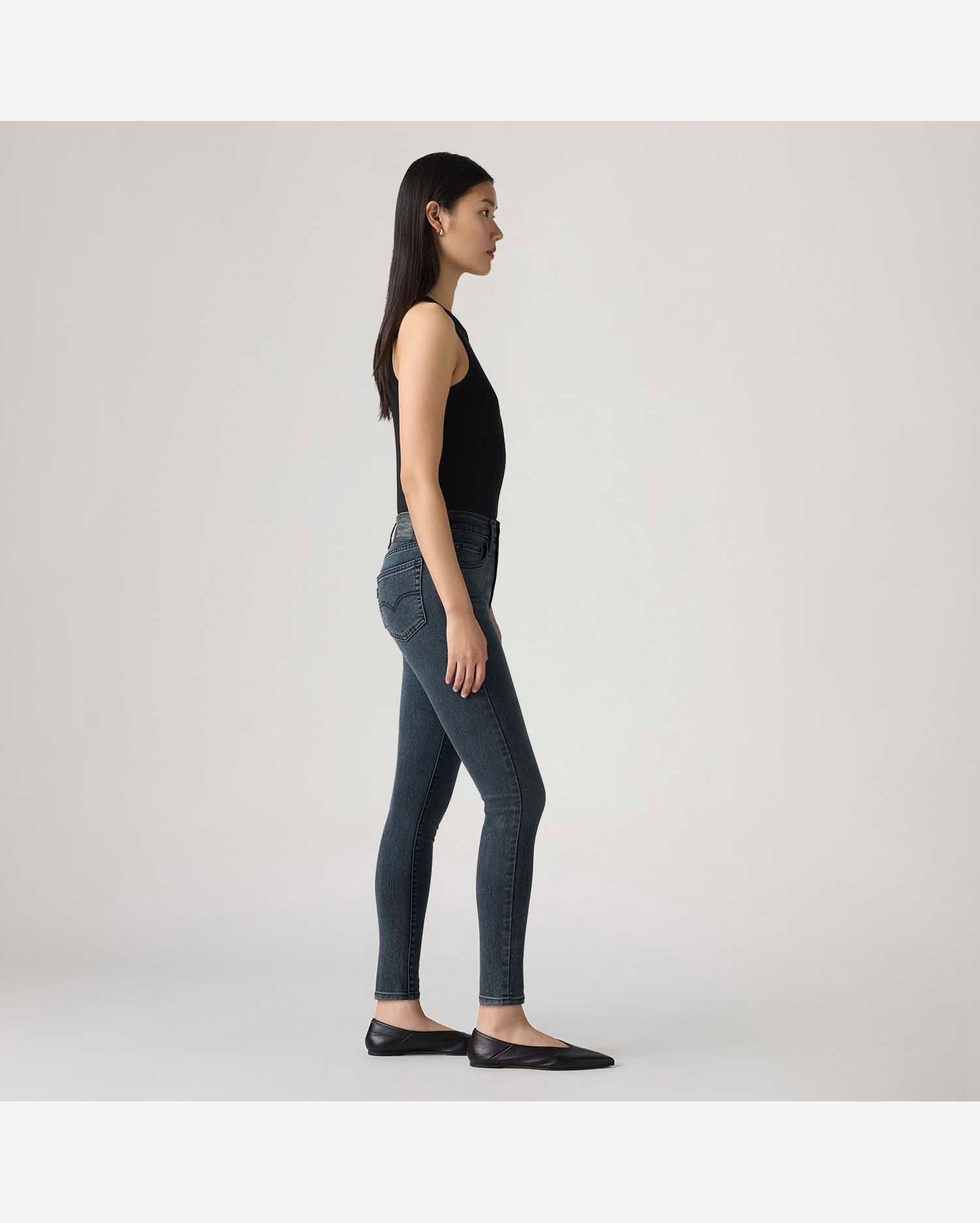 Calça Jeans Levi's® 721® Skinny Preta
