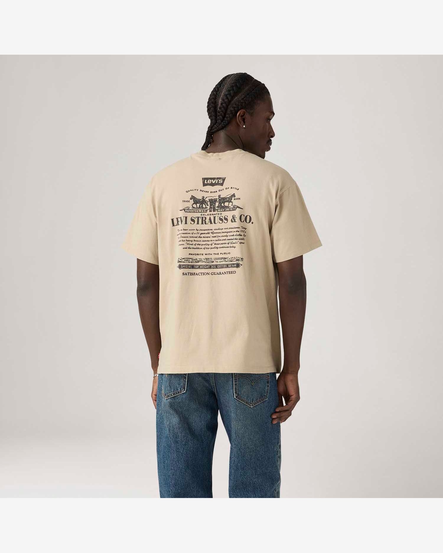 Camiseta Levi's® Vintage Graphic Bege