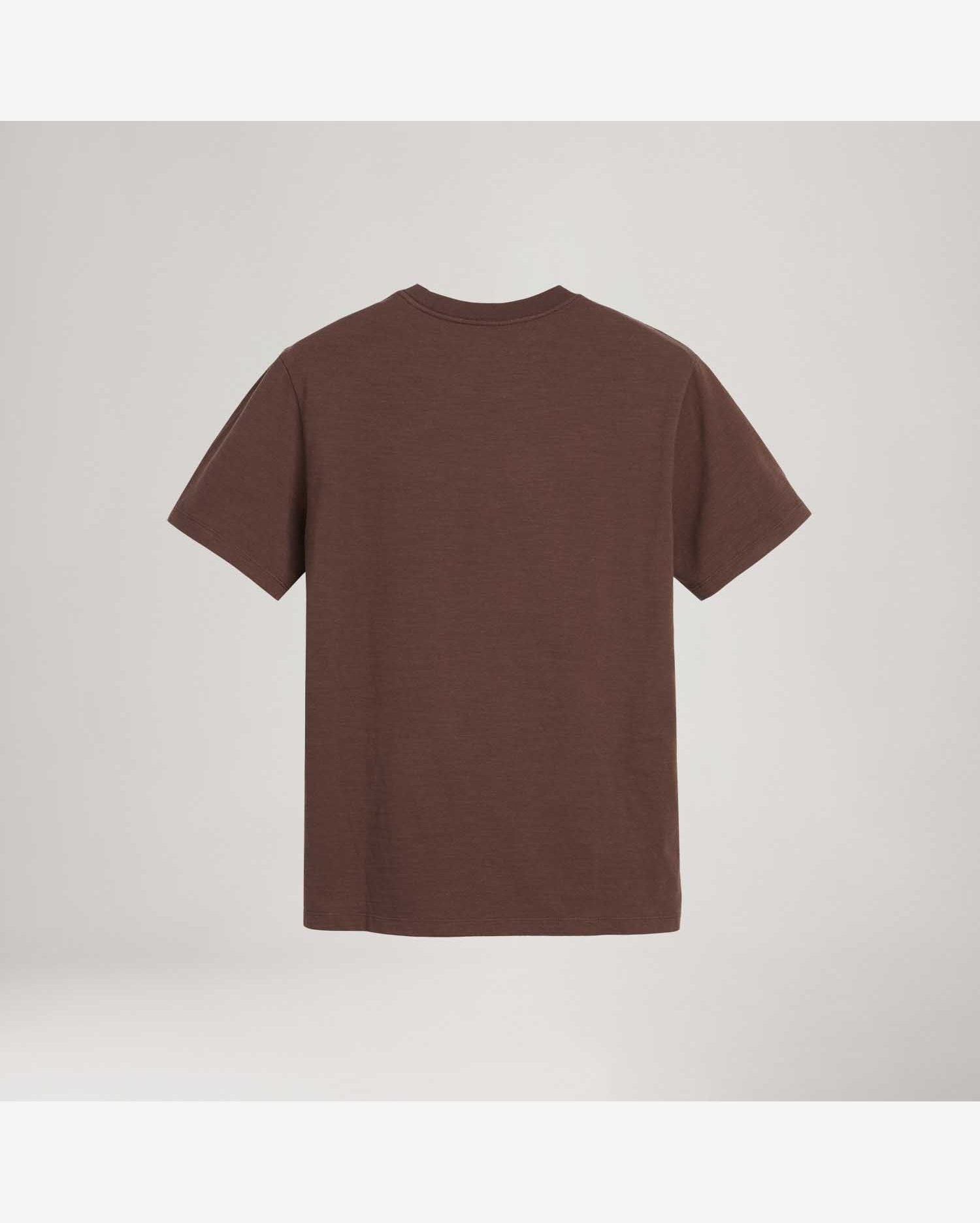 Camiseta Levi's® Graphic Crewneck Marrom Manga Curta