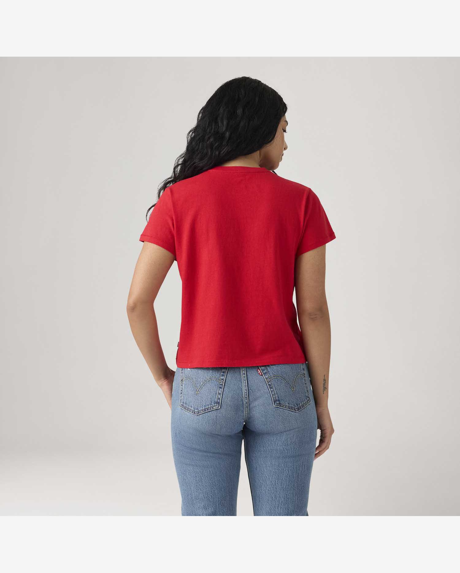 Camiseta Levi's® Graphic Classic Vermelha Manga Curta