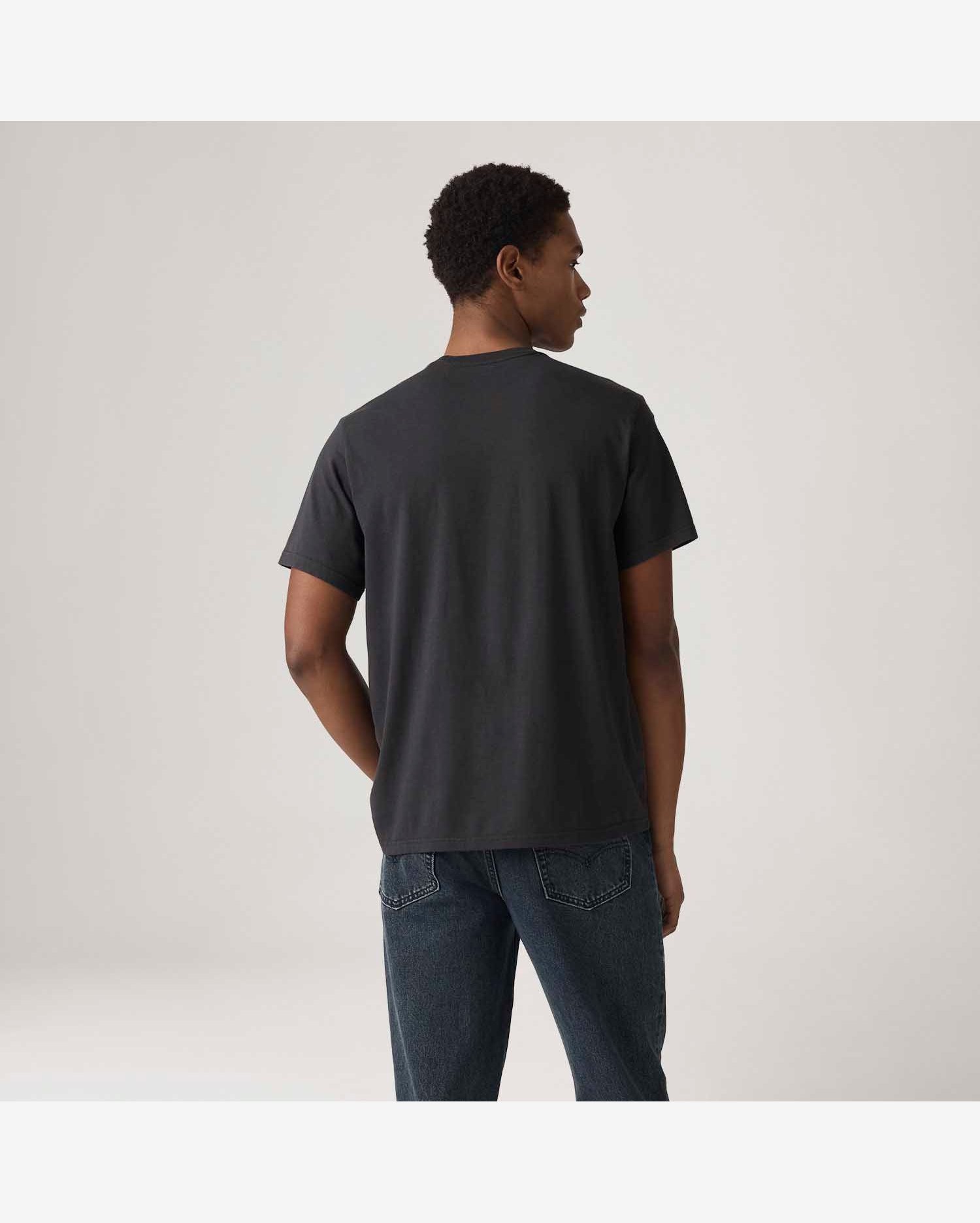 Camiseta Levi's® Relaxed Preta Manga Curta