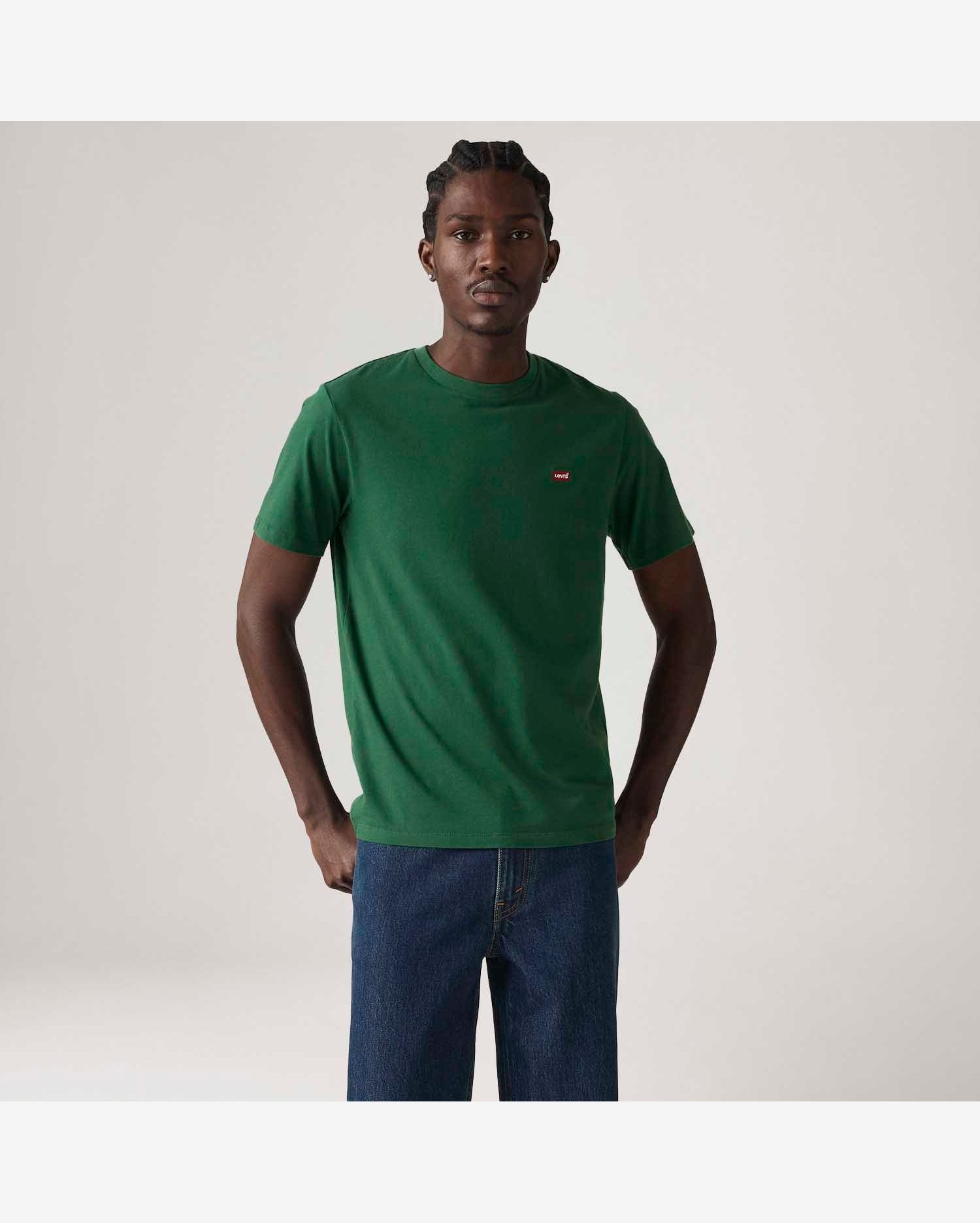 Camiseta Levi's® Classic HM Verde Manga Curta