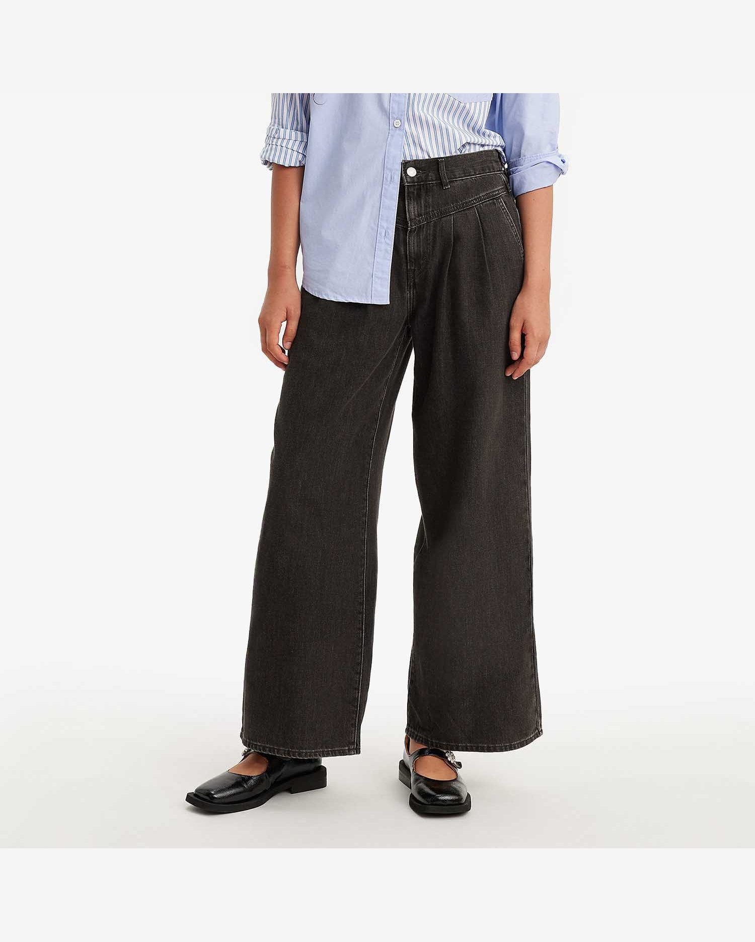 Riachuelo | Calça Jeans Levi's Featherweight Baggy Preta