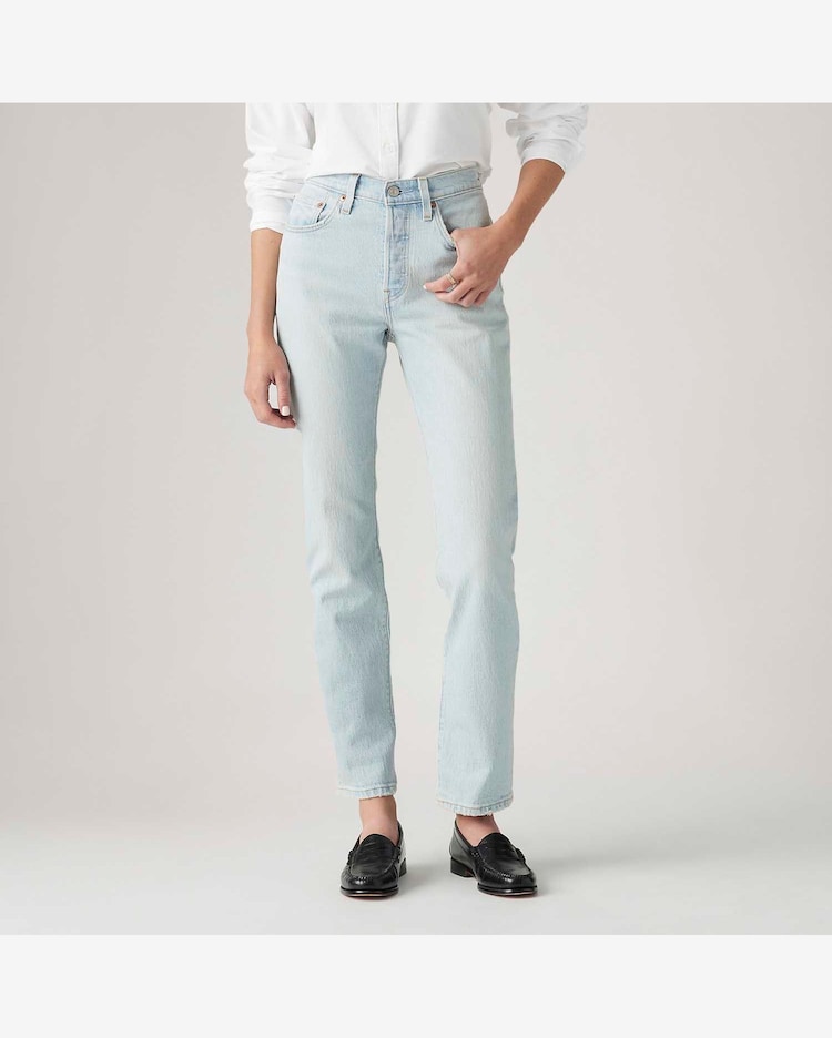 Riachuelo Calça Jeans Levi's® 501® For Women Lavagem Clara