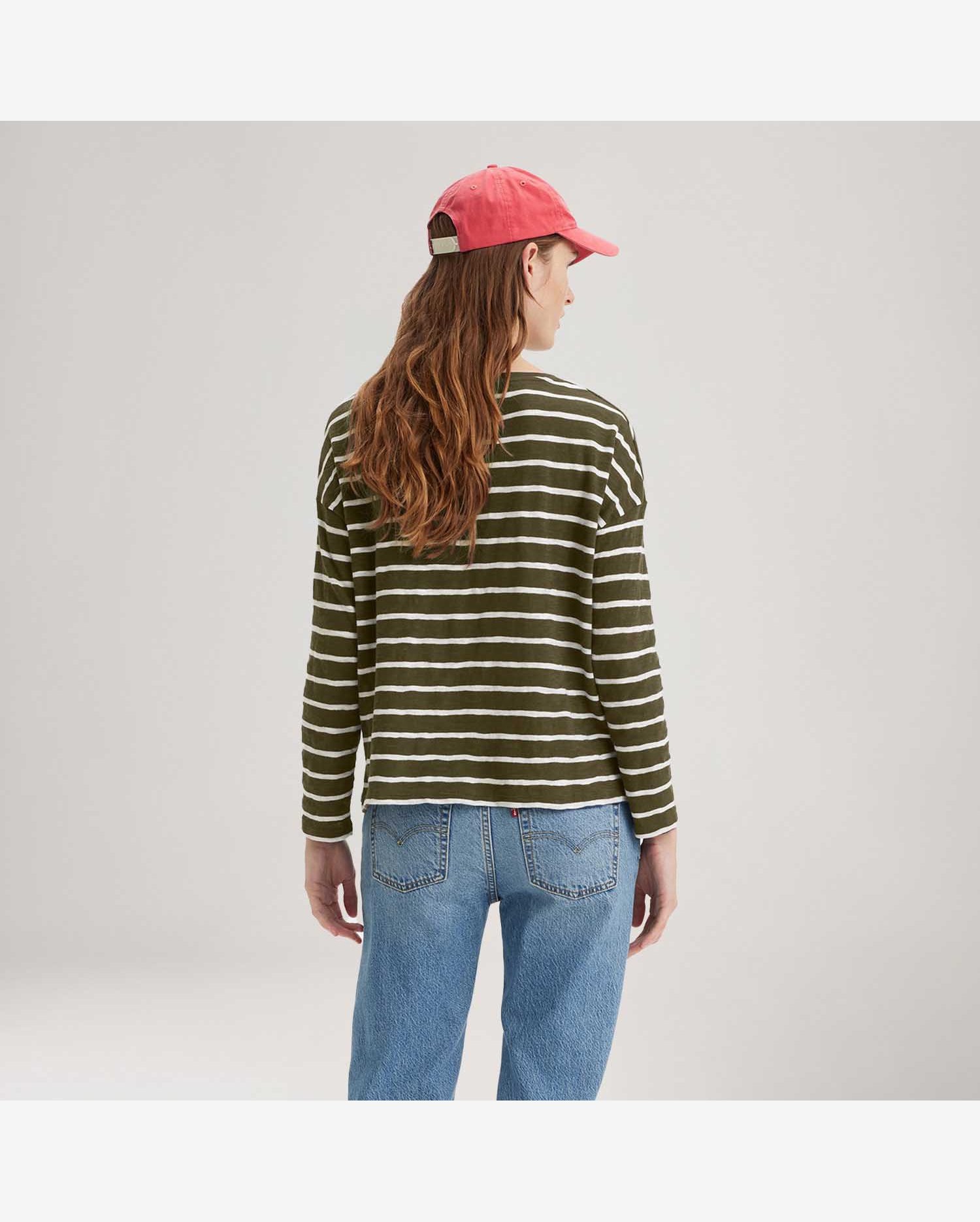 Blusa Levi's® Margot Verde Manga Longa