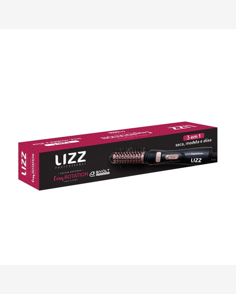 Escova Easy Rotation Bivolt - Lizz Professional