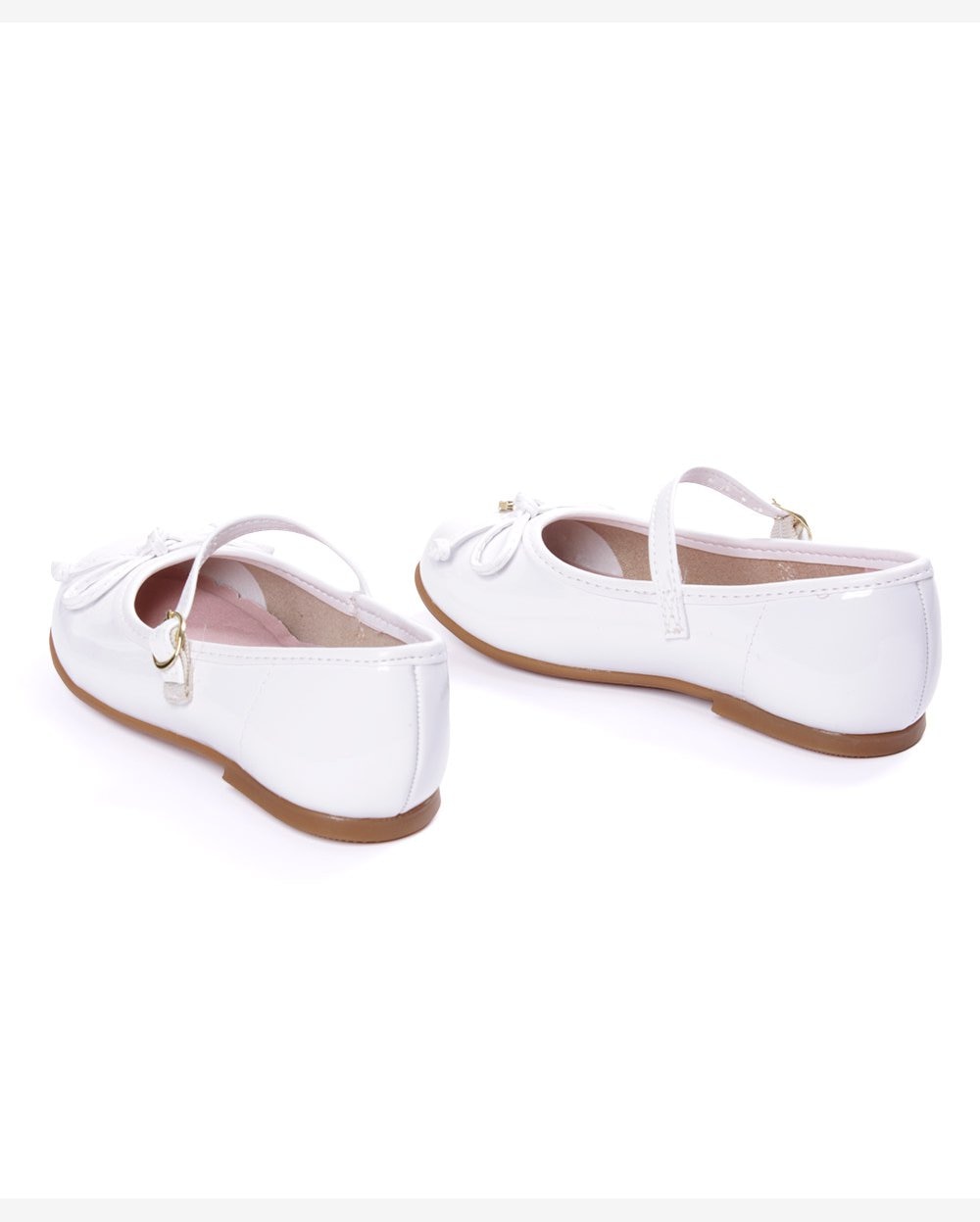 Sapatilha Infantil Molekinha Laço Star Branco