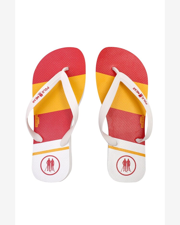Chinelo de Dedo Masculino Faixas Polo Wear Vermelho Médio Vermelho Médio  Riachuelo