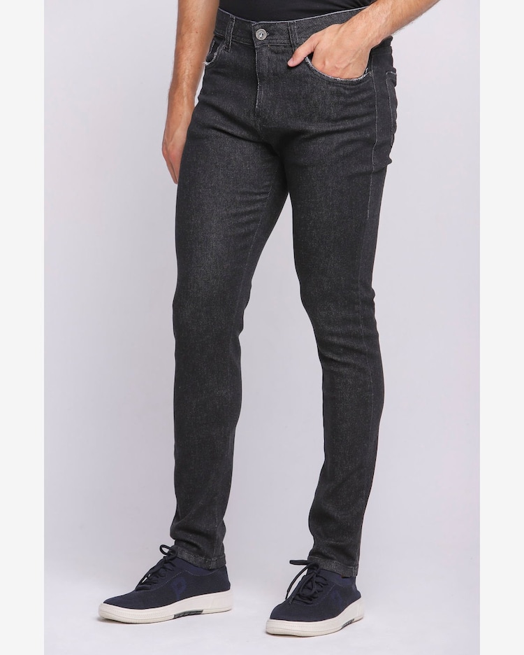 Riachuelo Calça Masculina Jeans Slim Logo Com Aplique Polo Wear