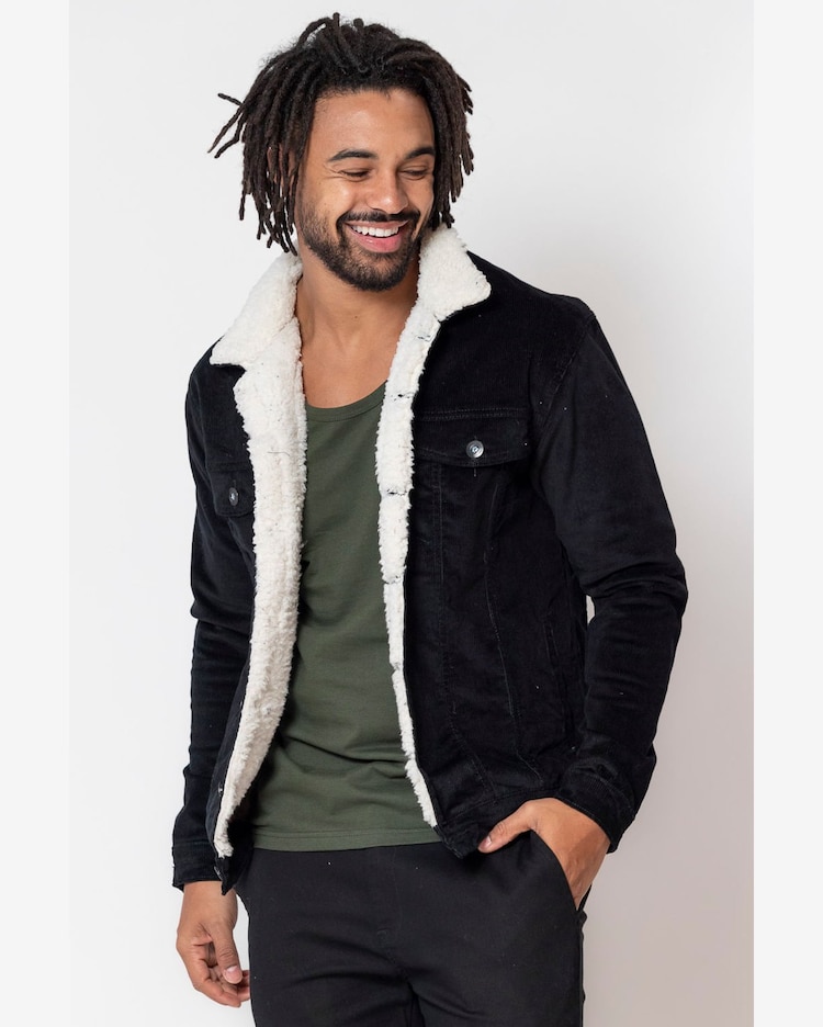 Riachuelo Jaqueta Masculina Veludo Cotele Polo Wear Preto