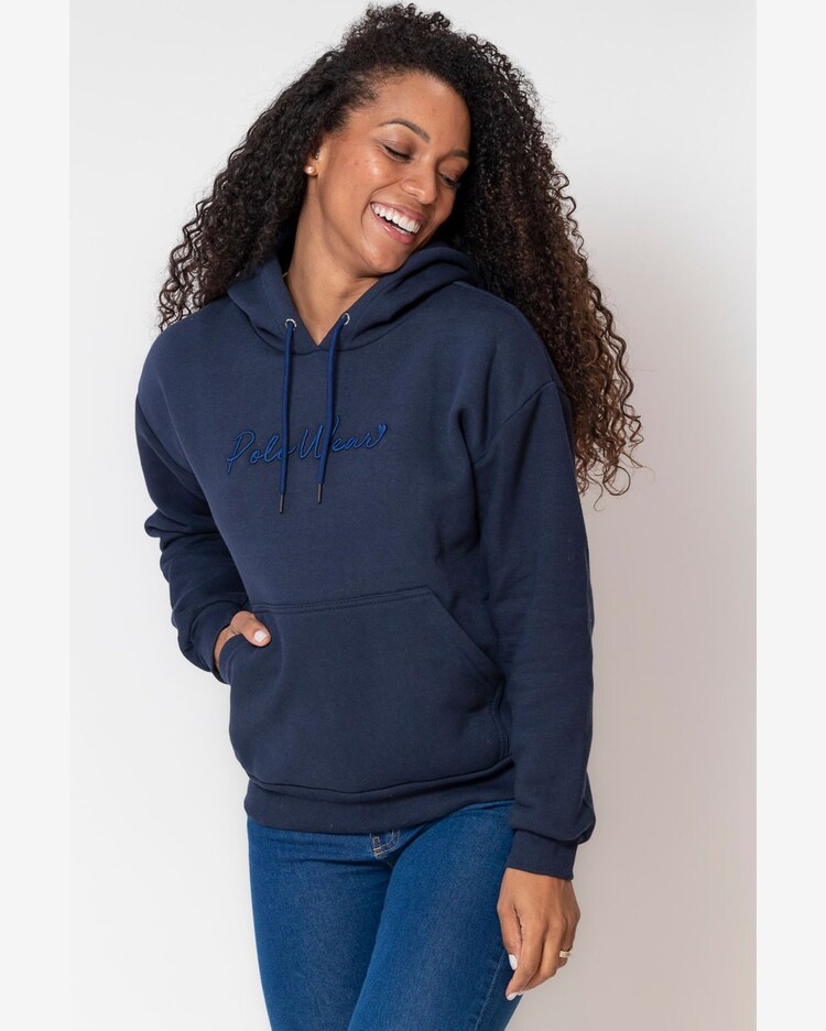 Capuz Blusa De Frio Polo Wear Feminina Jaqueta Puffer Polo Wear