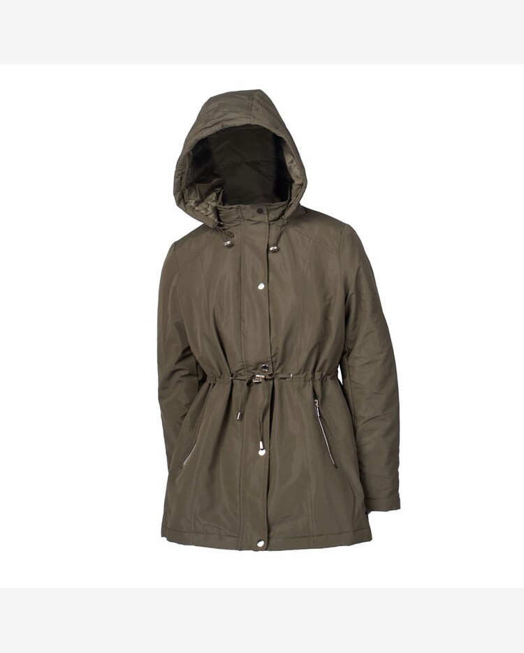 Parka Jaqueta Feminina Riachuelo Jaqueta Verde Militar Jaqueta