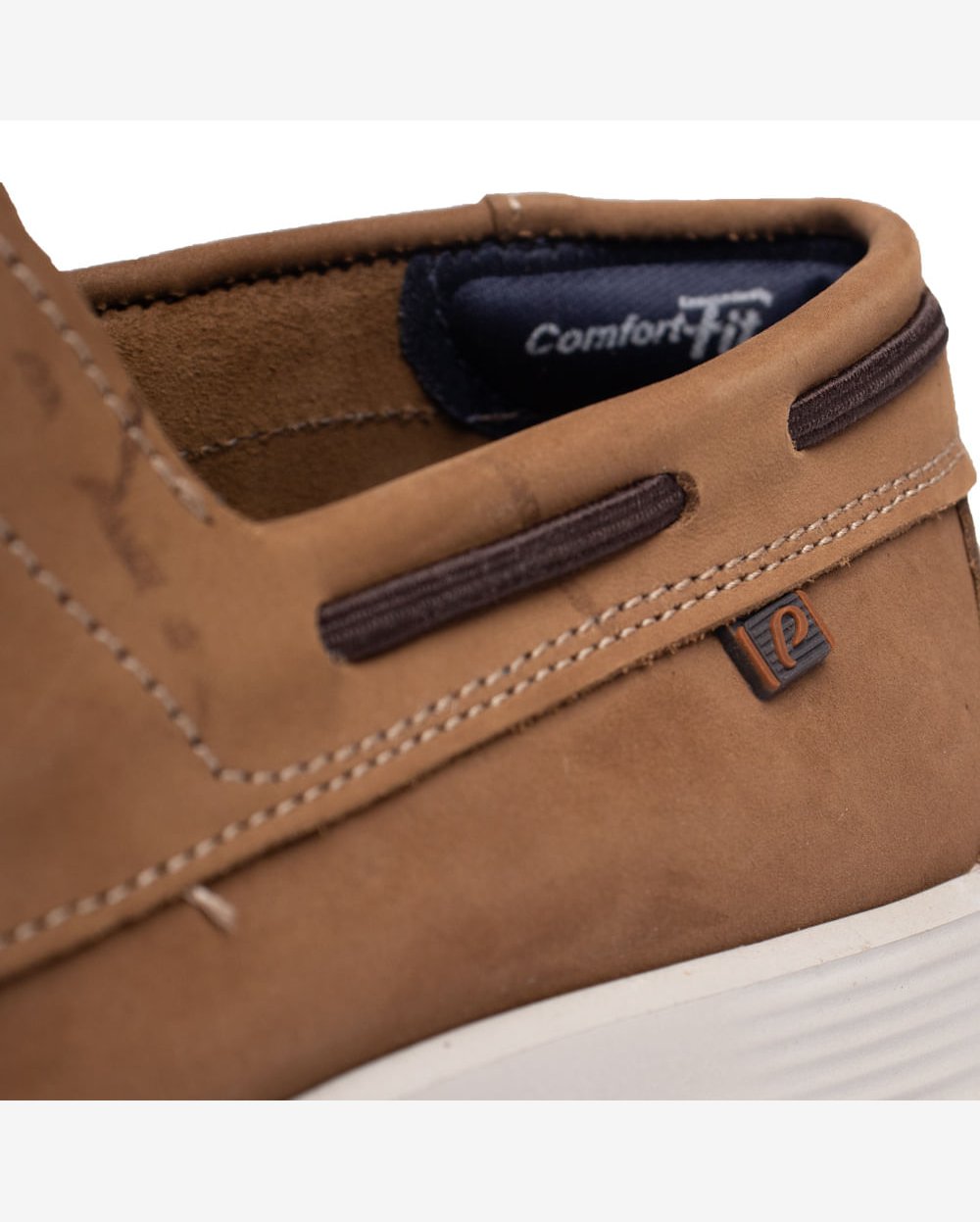 Sapato Masculino Pegada Couro Levitech Conforto Marrom