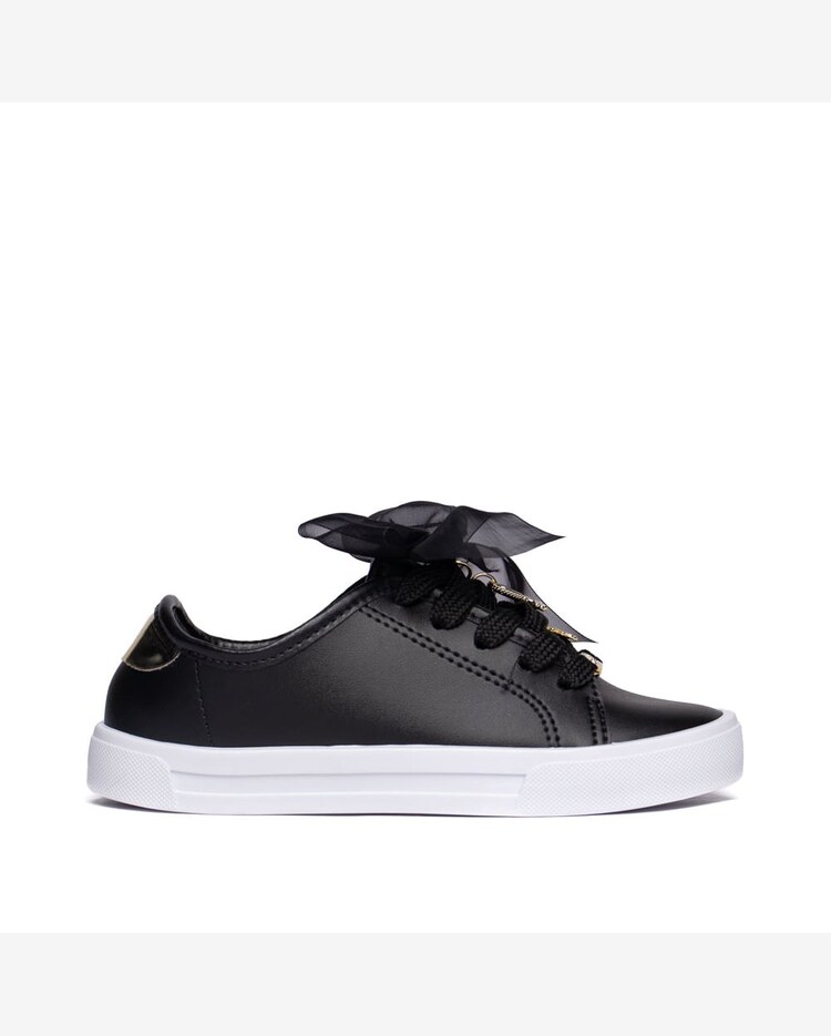 Riachuelo Tênis Infantil Molekinha com Laço de Tule Preto