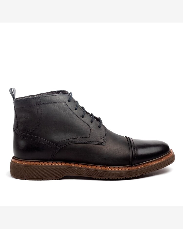 Riachuelo Bota Masculina Democrata Preta